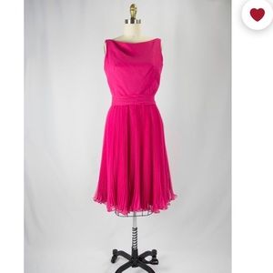 Vintage 1960s Pink Cocktail dress beautiful